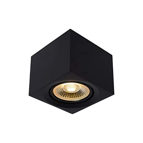 Lucide 09922/12/30 Spot da Soffitto, Alluminio, 12 W, Nero (1/4)