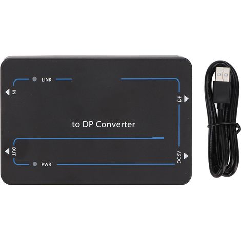 Adaptateur HDMI vers DisplayPort 4K 60Hz 18Gbps, formats audio multiples, câble vidéo HD vers DP (1/5)