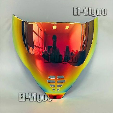 Visière Icon Airflite - Écran facial miroir Fliteshield pour casques Icon Airflite - Écran facial de remplacement pour casques Icon Airflite COULEUR : Rouge or (1/4)