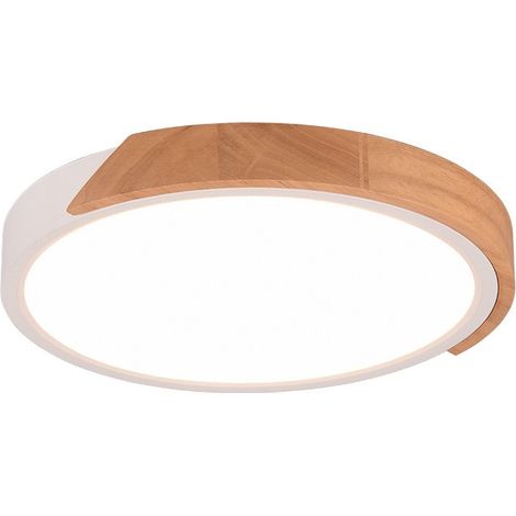 Plafoniera LED, bianco opaco, D31 cm, Jano (1/5)