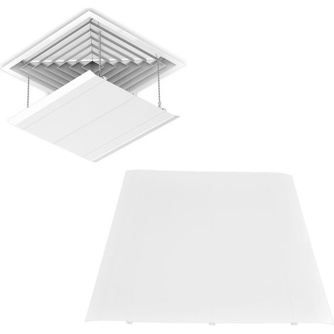 4 Pièces Déflecteur de Vent pour Climatisation, Écran Anti-Froid 45x45cm pour Sortie d'Air (1/5)