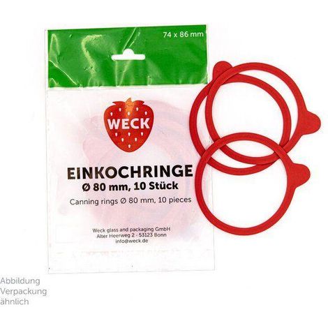 WECK Einkochringe 10er Beutel