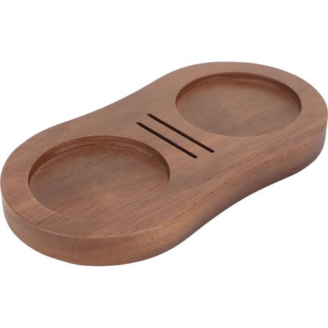 Kaffeestampferständer, Holzsockel zum Verdichten von Kaffeepulver, 51 mm, 53 mm, 58 mm, universell (1/5)