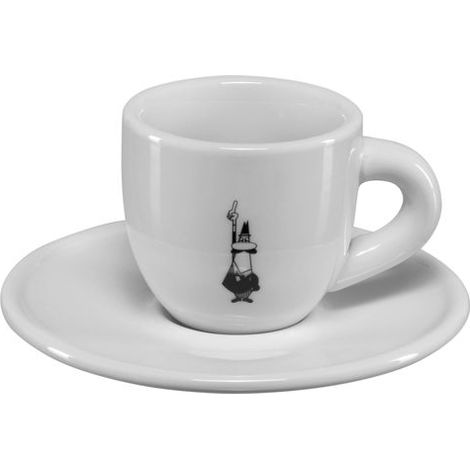 Bialetti Mokatasse Omino mit Untertasse