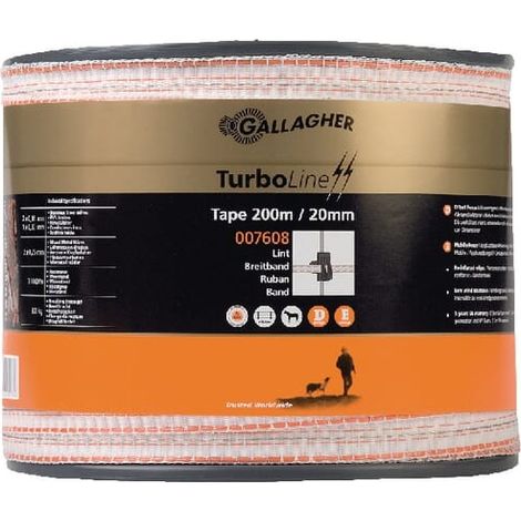 Ruban de clôture 200m GALLAGHER 007608GAL