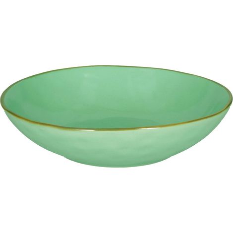 Assiette Creuse Concert Vert Eau (1/5)