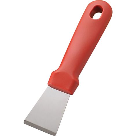Cuisine spatule nettoyage acier inoxydable grattoir à glace dégivrage réfrigérateur congélateur pelle anti-huile rouge (1/5)