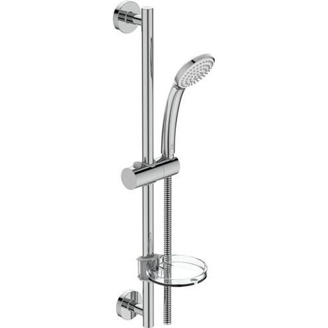 IS Brausekombination Idealrain 600mm 1-Funktionshandbrause d:80mm Chrom