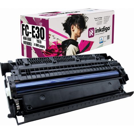 Toner Inkdigo E30 compatibile con Canon copymouseFC100 FC100 PC140 FC230, certificato TÜV. (1/5)
