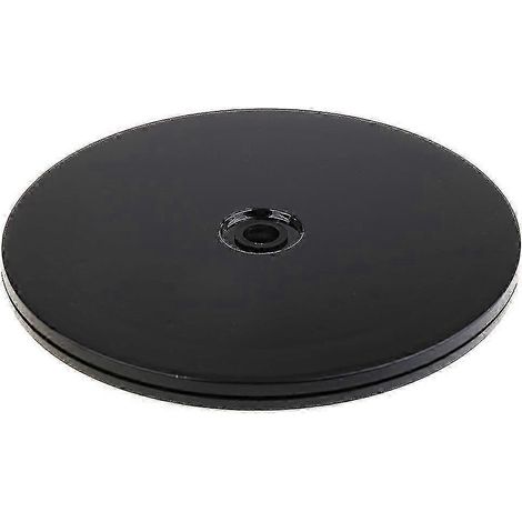 Plateau tournant, socle à disque rotatif, accessoire de présentation pour plateau tournant 8' Noir SZRH AM (1/5)