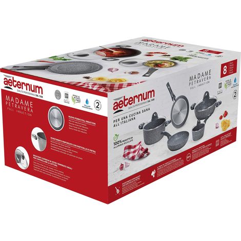 Batteria di Pentole Aeternum Madame Petravera 3.0 - 8 Pezzi (1/5)