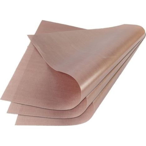 6 Pcs Feuille de TéFlon 40X60Cm RéUtilisable RéSistant Tapis de Cuisson Huile-Preuve Papier Four de Cuisson Outil Non-Bâton pour Bbq (1/4)