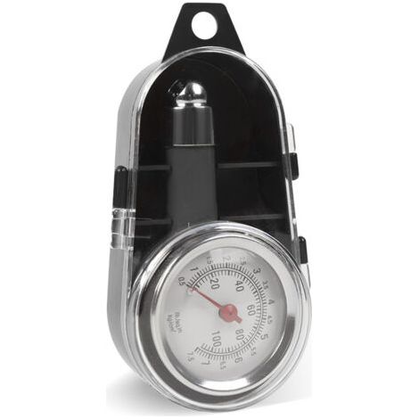 QORVA-Manometre Pression Pneu Jauge de Pression de Pneu Numérique Haute Précis 100 PSI Portable Jauge de Pression pour Voiture Camion SUV Moto Vélo (1/5)