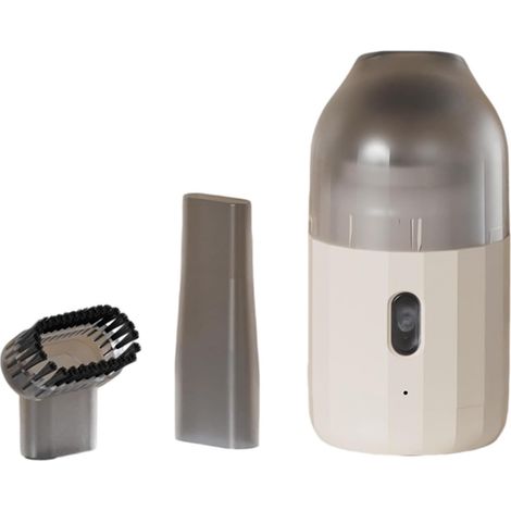 Aspirateur portable silencieux avec batterie rechargeable, parfait pour un nettoyage efficace et puissant, utilisation de bureau, petit ruiner pour la maison (1/4)