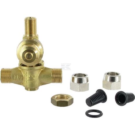 Boquilla doble 1/4" D15 BRAGLIA M73340008
