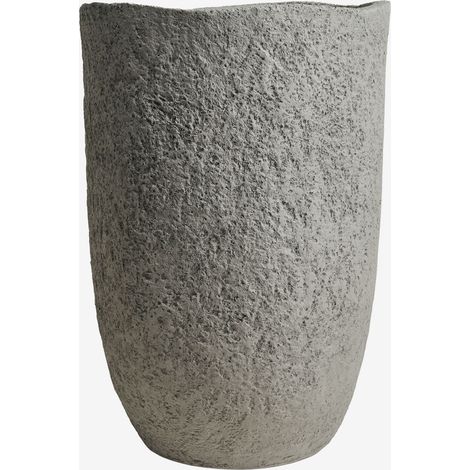 Pot de fleurs en ciment Nuria SKLUM  Ø35 cm - ↑55 cm