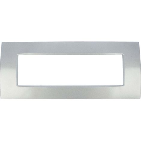 Placca 506 7 Moduli Slim Compatibile Bticino Living Air SD46007-7 (1/2)