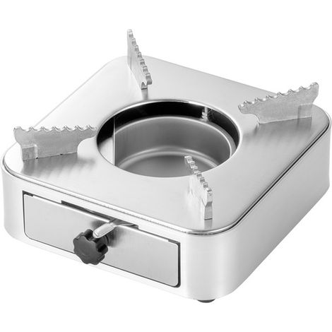 Brûleur à alcool avec tiroir push-pull pour barbecue en plein air, randonnée, camping