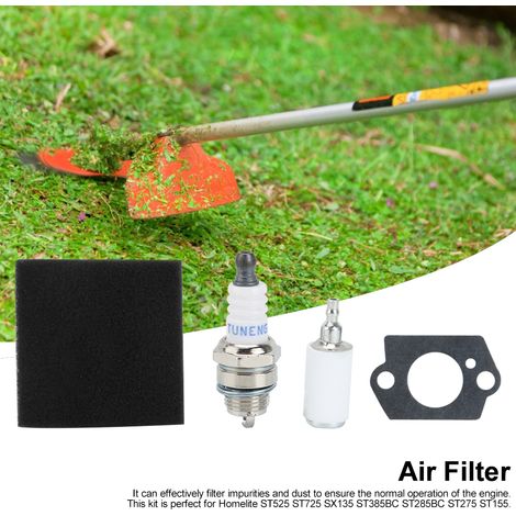 Luftfilter- und Zündkerzen-Set für Homelite ST285BC ST275 ST155 Trimmer (1/5)