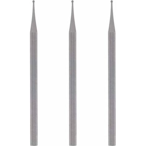 105 Gravierstichel-Set (3 Stück), runde Spitze, Ø 0,8 mm, zum Schnitzen und Gravieren in Holz mit Mehrzweckwerkzeugen – Ternel (1/5)