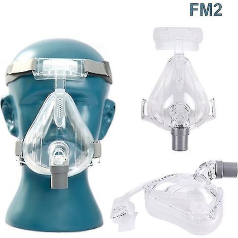 CPAP-Anti-Schnarch-Gesichtsmaske NM2NM4 Nasenmaske für den Schlaf Anti-Schnarch-Atemmaskenband-M-