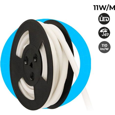 Flexibler LED-Neon-Schlauch 24V DC - 12x12 mm - 10 m -