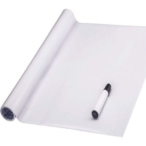 [NON UTILIZZATO] Adesivo lavagna, adesivo da parete rimovibile, lavagna fai-da-te per scuola o ufficio, 44x200 cm