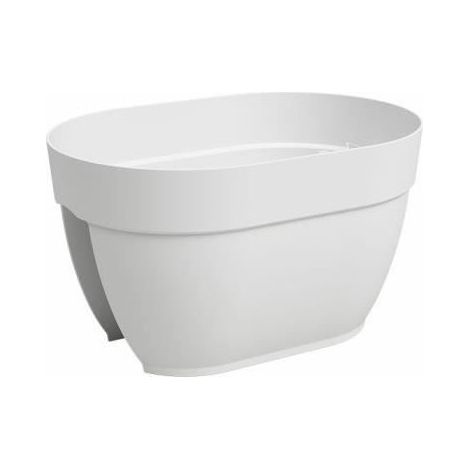 Fioriera - ARTEVASI - CAPRI CAMPANA - Balcone - 40 cm - Bianco (1/2)
