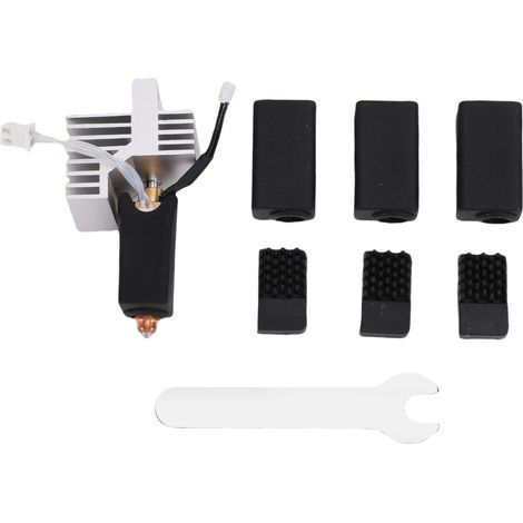 Kit di ricambio per estrusore hotend della stampante 3D Elegoo Centauri Carbon, ugello da 0,6 mm, con manicotto in silicone e spazzola. (1/5)