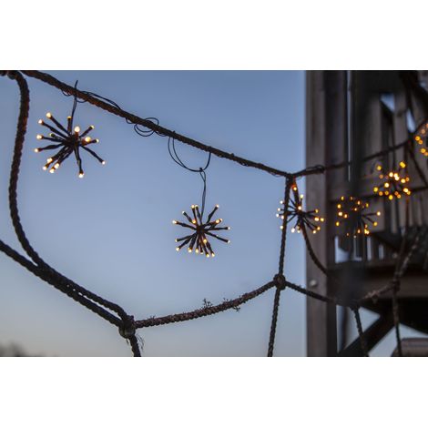 LED-Lichterkette "Flower Curtain", 10 Cluster (1/5)