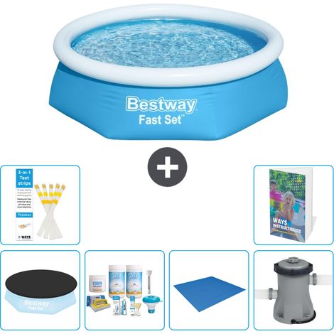 Bestway Fast Set Rund - 244x61 cm - 7-teilig S77