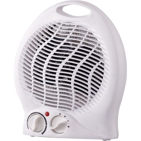 LaBlanc Badezimmer-Heizlüfter mit einstellbarem Thermostat – Energiesparender Badezimmer-Heizlüfter, 2000 W – Tragbarer Elektroheizer – Heizen für den Winter (1/5)