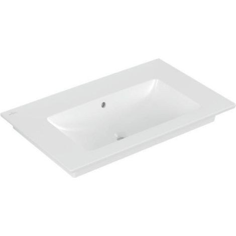 V&B Schrankwaschtisch VENTICELLO 800x500mm. mit Überlauf stone white C+