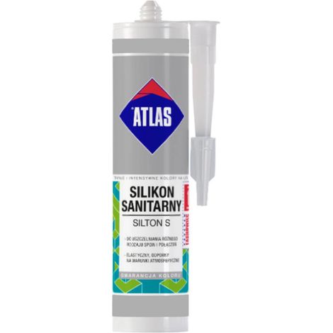 Assorbente interno in silicone Atlas Silton S, grigio chiaro 034, 280 ml (1/3)
