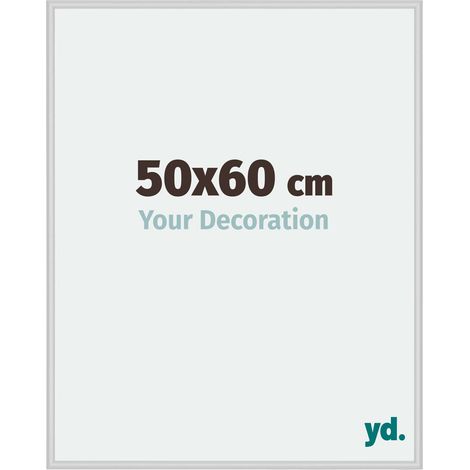 yd. - Cadre photo 50x60 - Argent Mat - Aluminium - Miami (1/5)