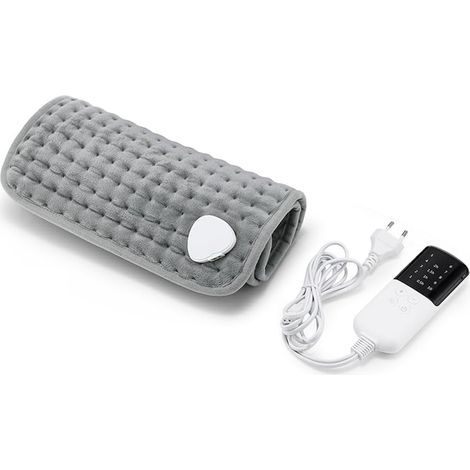 Coussin Chauffant pour le Dos Coussin Chauffant Électrique pour les Douleurs Menstruelles Soulagement des Douleurs au Cou et Aux Épaules 10 Niveaux de Chauffage 4 Réglages de Minuterie Prise (1/5)