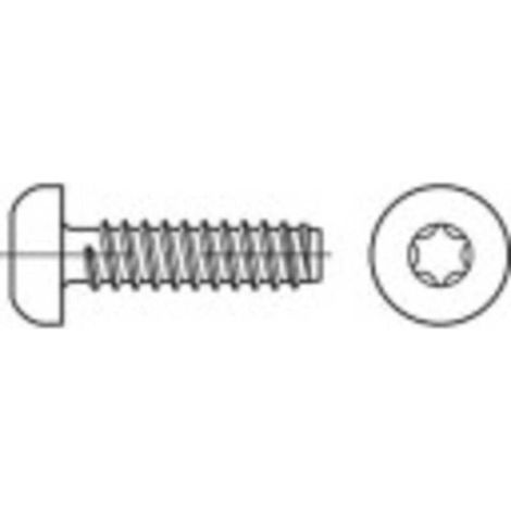 [NEUWERTIG] B-Ware TOOLCRAFT Linsenblechschrauben Blechschrauben T-Profil Edelstahl A2 500 Stück (1/2)