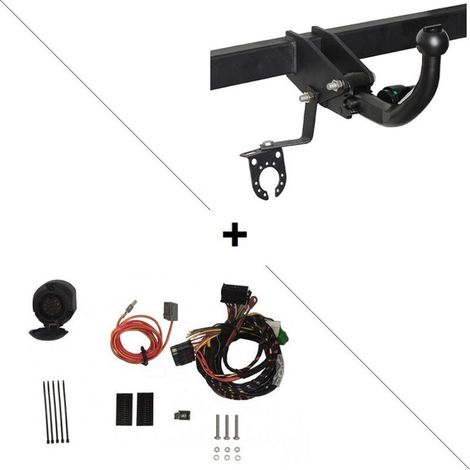 Attelage BMW i3 pour porte-vélos + Faisceau spécifique 13 broches (08/13-) RDSOV (1/2)