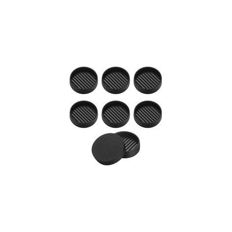 Lot de 8 Pièces Patins pour Meubles, 51mm Protection Pied de Chaise, Patins Antidérapants Coupelles de roulettes pour Meubles, sous Verres de Meubles Ronds pour Lit Armoire Canapé Chaise Table