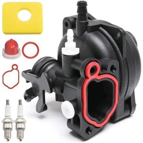 Kit de Carburateur Compatible avec Brigg Stratton 799583 591160 593261 591110 Pièces et Accessoires Moteur Remplacement du Carburateur Filtre à Air (1/5)
