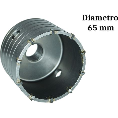 Fresa a tazza 65mm per muro corona carotatrice fresa da trapano foro 20mm 02127 (1/5)