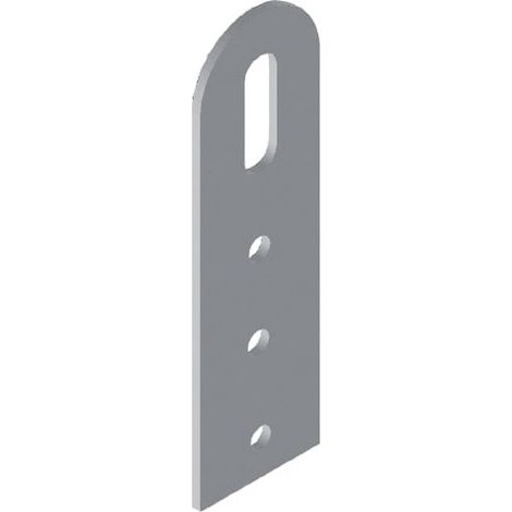 Monin attacco universale in acciaio zincato 60x20mm