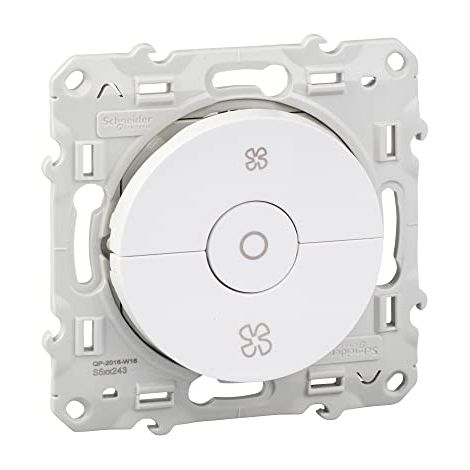 Schneider Electric Odace interruptor VMC blanco