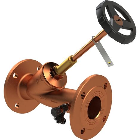 Kemper valvola di ritegno combinata a flusso libero, con valvola di scarico, attacco flangiato, Figura 137 02, DN 50, 1370205000