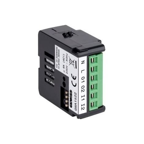 ACTIONNEUR 2 CANAUX ZIGBEE GEWISS GWA1522