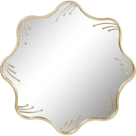 Miroir design doré élégance intemporelle moderne - Doré classique intemporel (1/4)