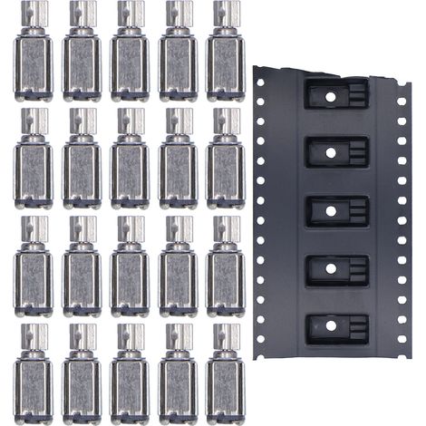 Lot de 20 moteurs vibrants miniatures haute précision pour brosse à dents électrique, fiabilité et performance optimales. (1/5)