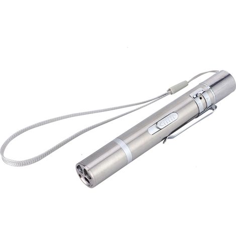 Jouet pour chat rechargeable par USB, lampe torche portable, stylo lumineux LED pour animaux de compagnie, accessoire (1/5)
