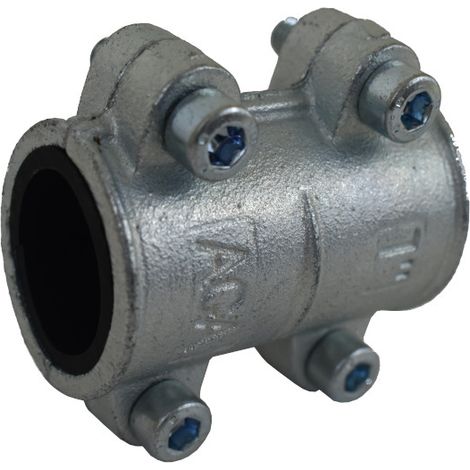 Abrazadera de reparaci贸n sim茅trica OBA 5/4' AGA SIN salida lateral - OBA 5