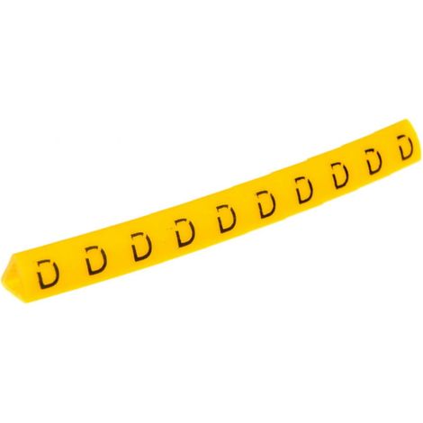Marcador de cables OZ-1/D amarillo E04ZP-01020202500 /100 unidades/